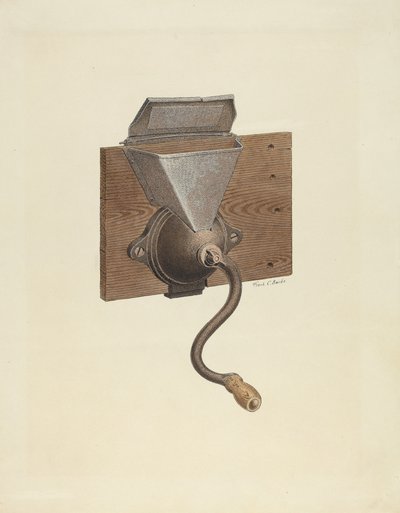 Kaffekvarn av Frank C. Barks