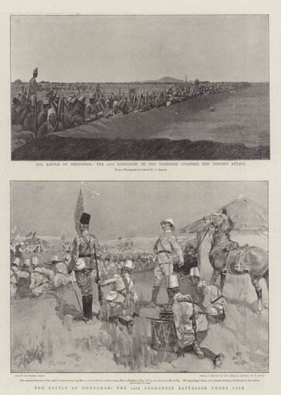 Slaget vid Omdurman av Frank Craig
