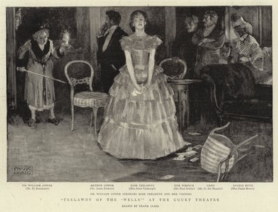 Trelawny av "Wells" på Court Theatre av Frank Craig