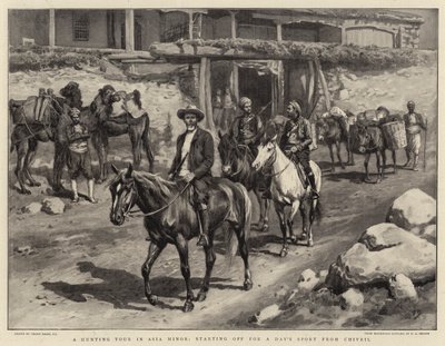 En jakttur i Mindre Asien med start för en dags sport från Chivril av Frank Dadd