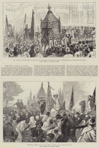 Den heliga mattan i Kairo av Frank Dadd