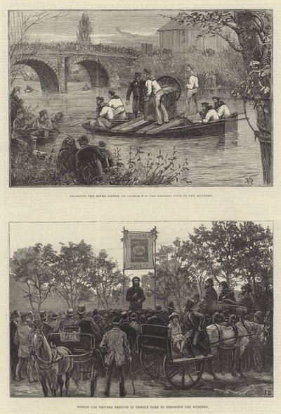 Morden i Phoenix Park av Frank Dadd