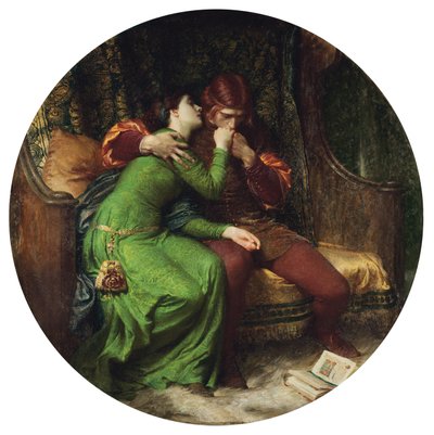 Paolo och Francesca, 1894 av Frank Dicksee