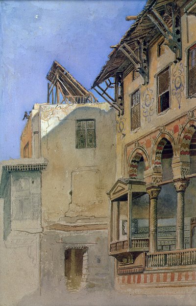 House of Memlook Radnau Bey, Kairo, 1870 av Frank Dillon