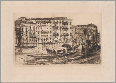 Canal Grande, Venedig av Frank Duveneck