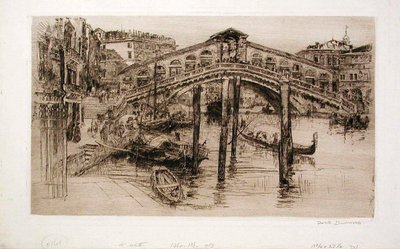 Rialtobron, Venedig av Frank Duveneck