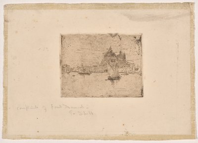 Skål (liten tallrik) av Frank Duveneck