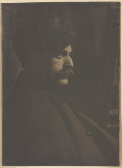 Porträtt av Alfred Stieglitz av Frank Eugene