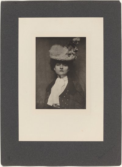 Porträtt av Miss Jones av Frank Eugene