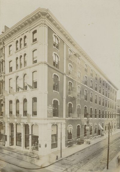 S.S. White Building (albumintryck) av Frank Hamilton Taylor