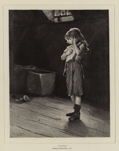 Ensam av Frank Holl