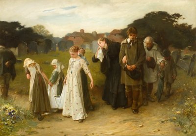 Hennes förstfödda, Horsham Churchyard av Frank Holl