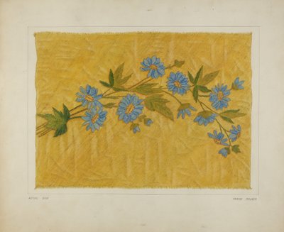 Crewel broderi av Frank Maurer