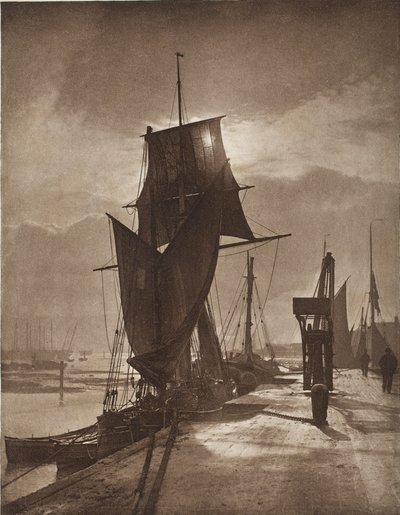 Solsken och regnskur av Frank Meadow Sutcliffe