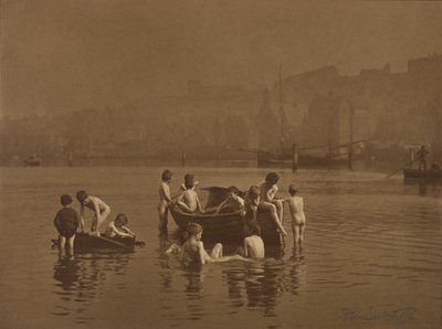 Vattenråttor av Frank Meadow Sutcliffe