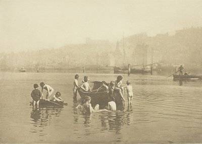 Water Rats, 1886, tryckt juli 1991. av Frank Meadow Sutcliffe