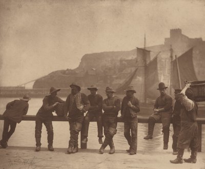 Whitby fiskare,ca. 1885 (foto) av Frank Meadow Sutcliffe