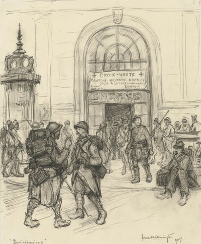 Permissionärer, 1917 av Frank Milton Armington