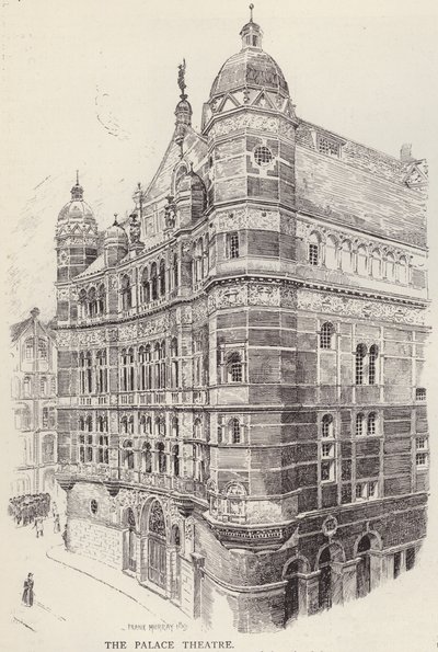 Palace Theatre, London (litho) av Frank Murray