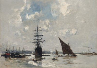 Skeppar på Themsen av Frank Myers Boggs