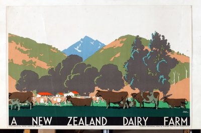 A New Zealand Dairy Farm, från serien 