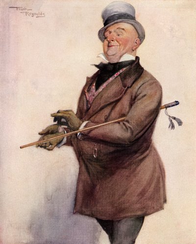 Mr Micawber, ur "The Year 1912", utgiven i London av Frank Reynolds