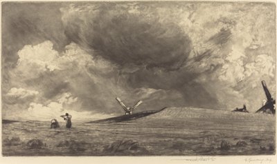 A Sussex Down, 1898. av Frank Short