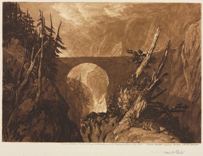 Little Devils Bridge, 1886. av Frank Short