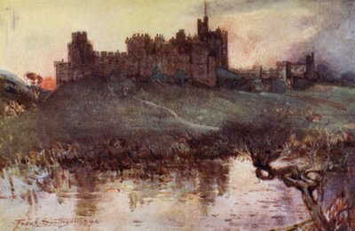 Alnwick slott av Frank Southgate