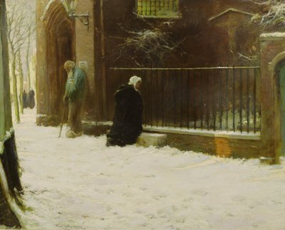 Utanför kyrkan av Frank Spenlove Spenlove
