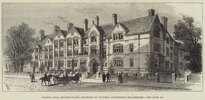 Dalton Hall, studentbostad vid Victoria University, Manchester av Frank Watkins