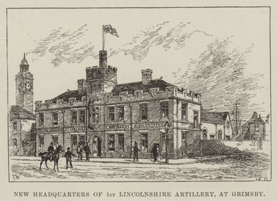 Nytt högkvarter för 1st Lincolnshire Artillery, Grimsby av Frank Watkins