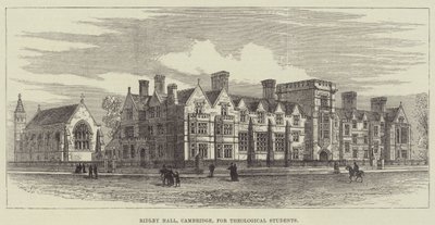 Ridley Hall, Cambridge, för teologiska studenter av Frank Watkins