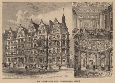 The Constitutional Club, Northumberland Avenue av Frank Watkins
