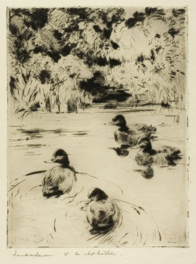 Små blåfåglar av Frank Weston Benson