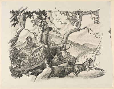 Mountain Top av Frank Wilcox