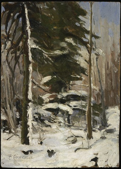 Edge of the Wood, c.1914 av Franklin Carmichael