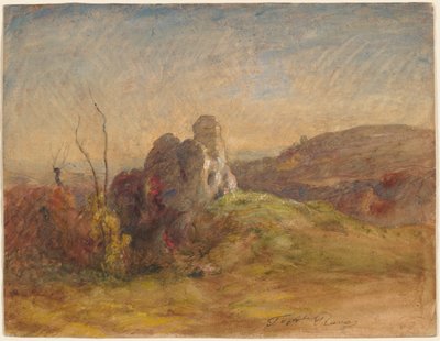 Landskap av François Auguste Ravier