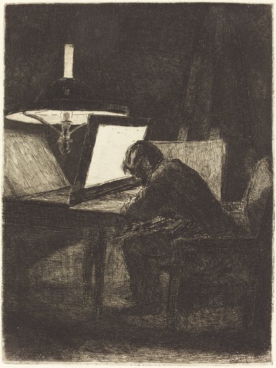 Tryckare av François Bonvin