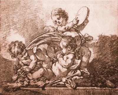 Allegori om hösten av François Boucher