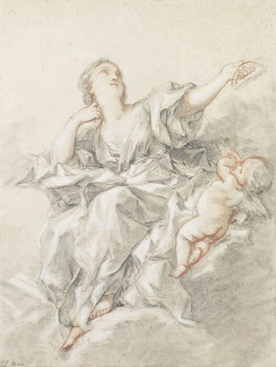 Astronomi; L"Astronomie, av François Boucher