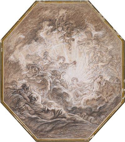Aurora förebådar morgonsolens ankomst av François Boucher