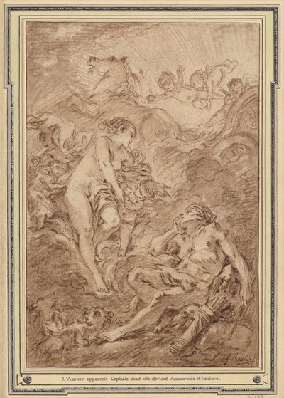 Aurora och Cephalus av François Boucher