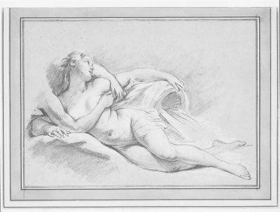 Boucher - Studie till två nymfer, ca 1749 av François Boucher