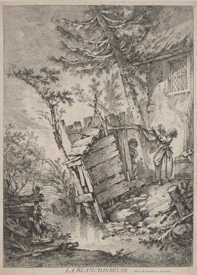 Tvätterskan av François Boucher