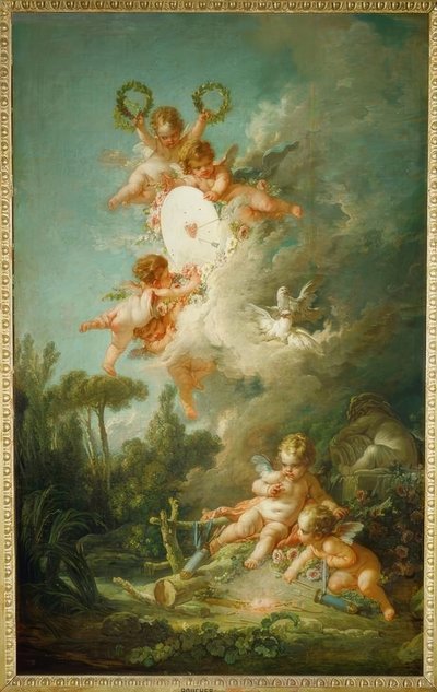 Kärlekens mål av François Boucher
