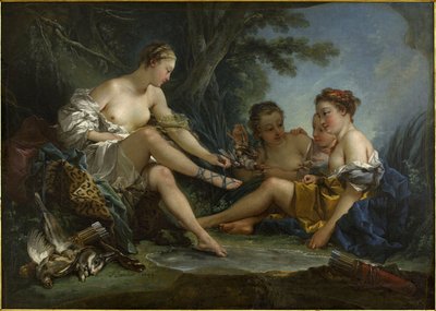 Le Repos des nymphes au retour de la chasse, även känd som Le Retour de chasse de Diane av François Boucher