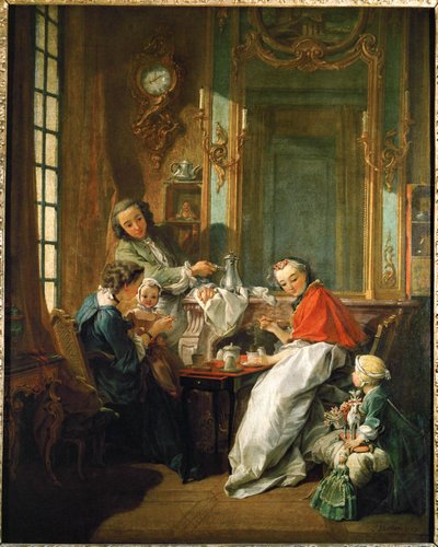 Le dejeuner - lunchen ... av François Boucher
