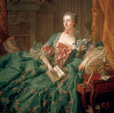 Madame de Pompadour av François Boucher