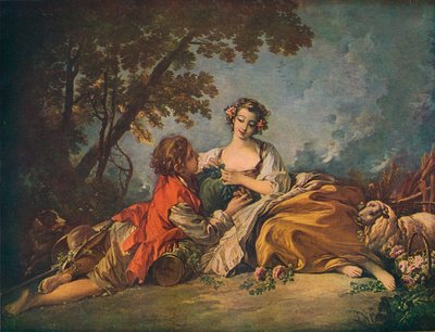 Pastoralt ämne, 1700-talet av François Boucher